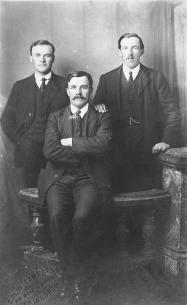 Samuel C Annal and two of his brothers